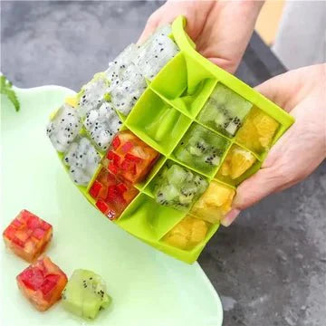 24 Cubic Ice Tray With Lid