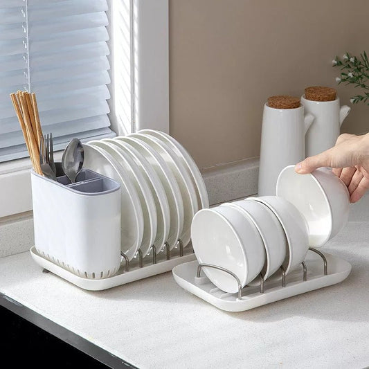 Double shaded spoon plates & bowl holder